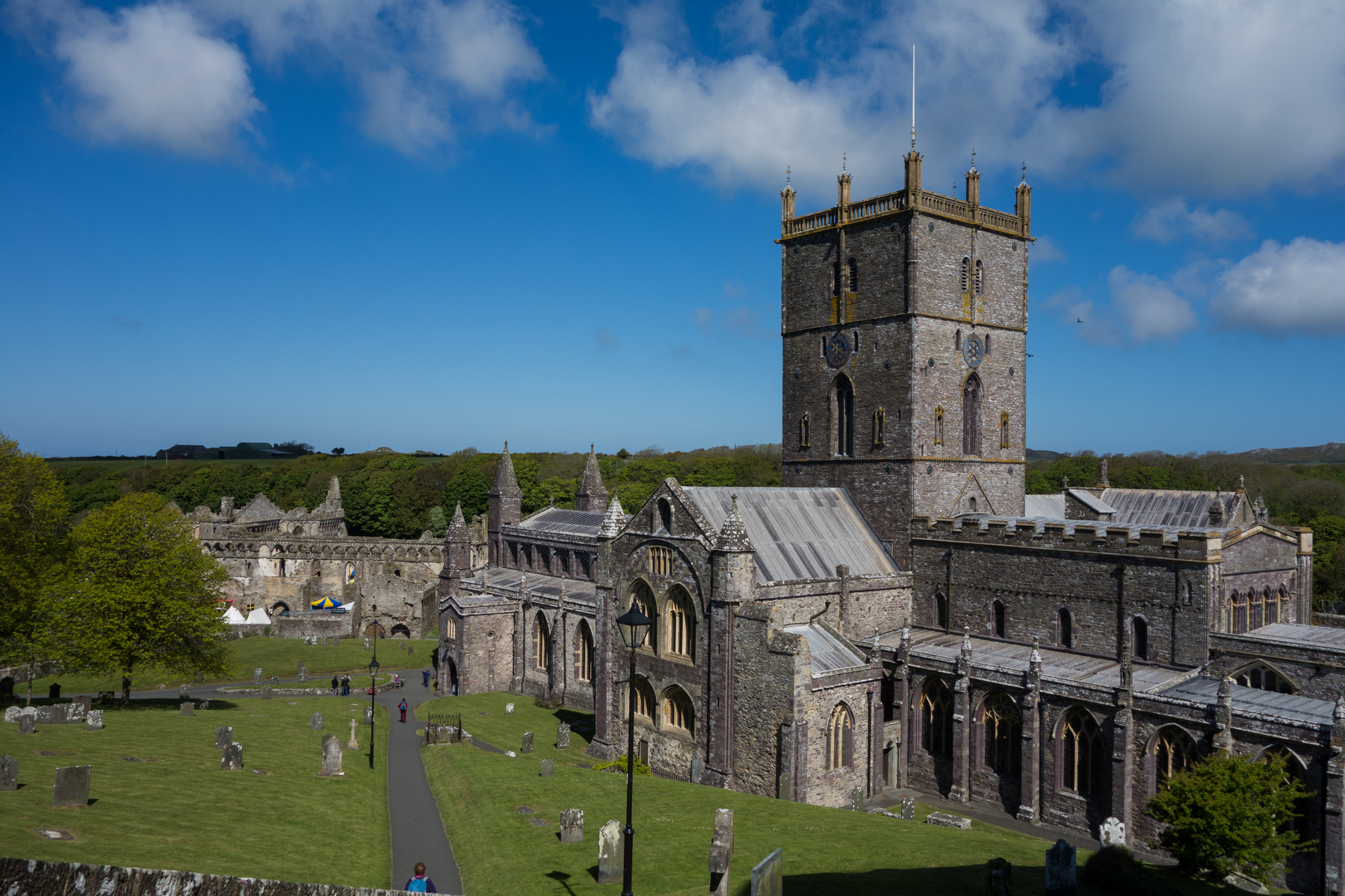 St. DavisCathedral in Wales