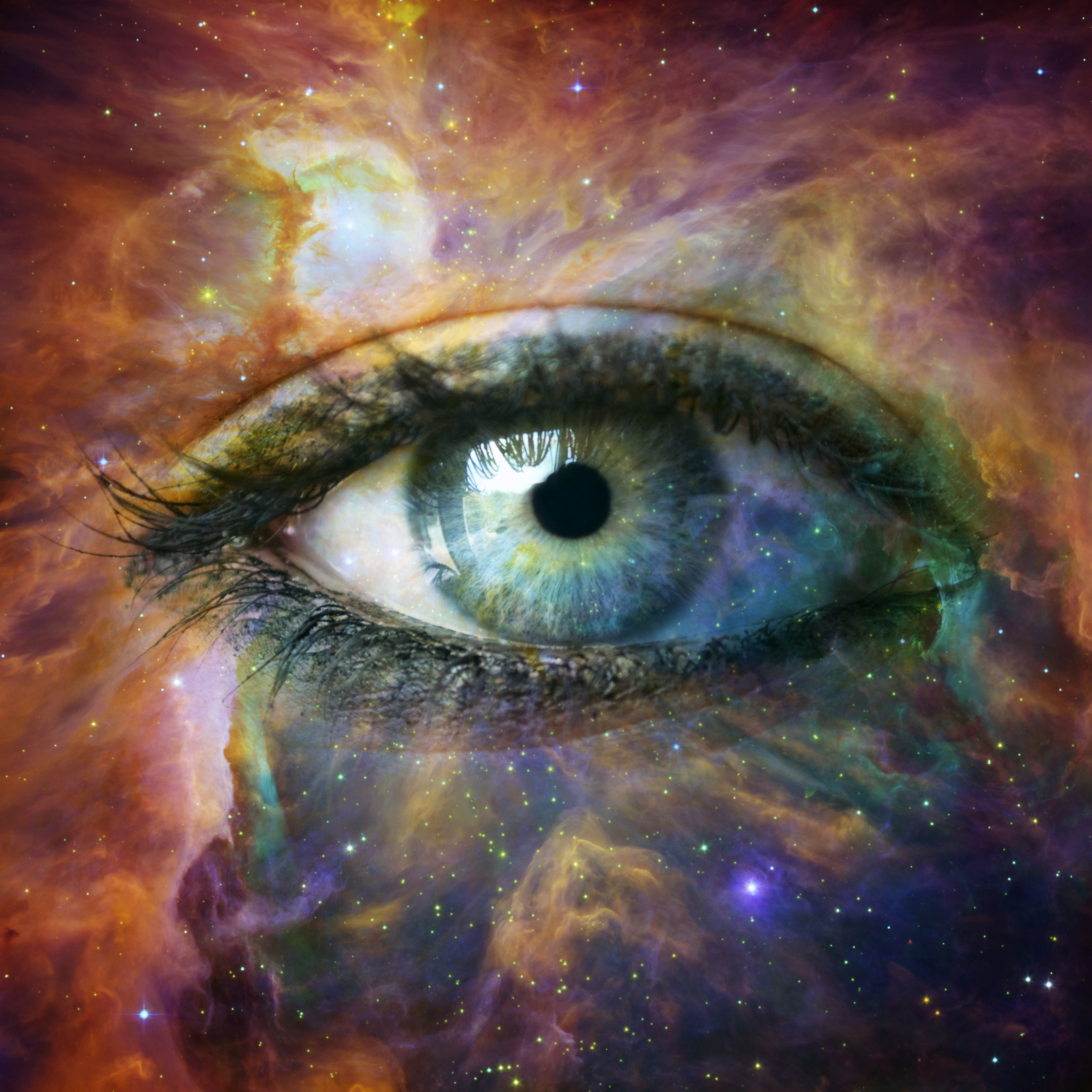 Загадочная вселенная. Космические глаза. Космос в глазах. Мистические глаза. Вселенная в глазах.