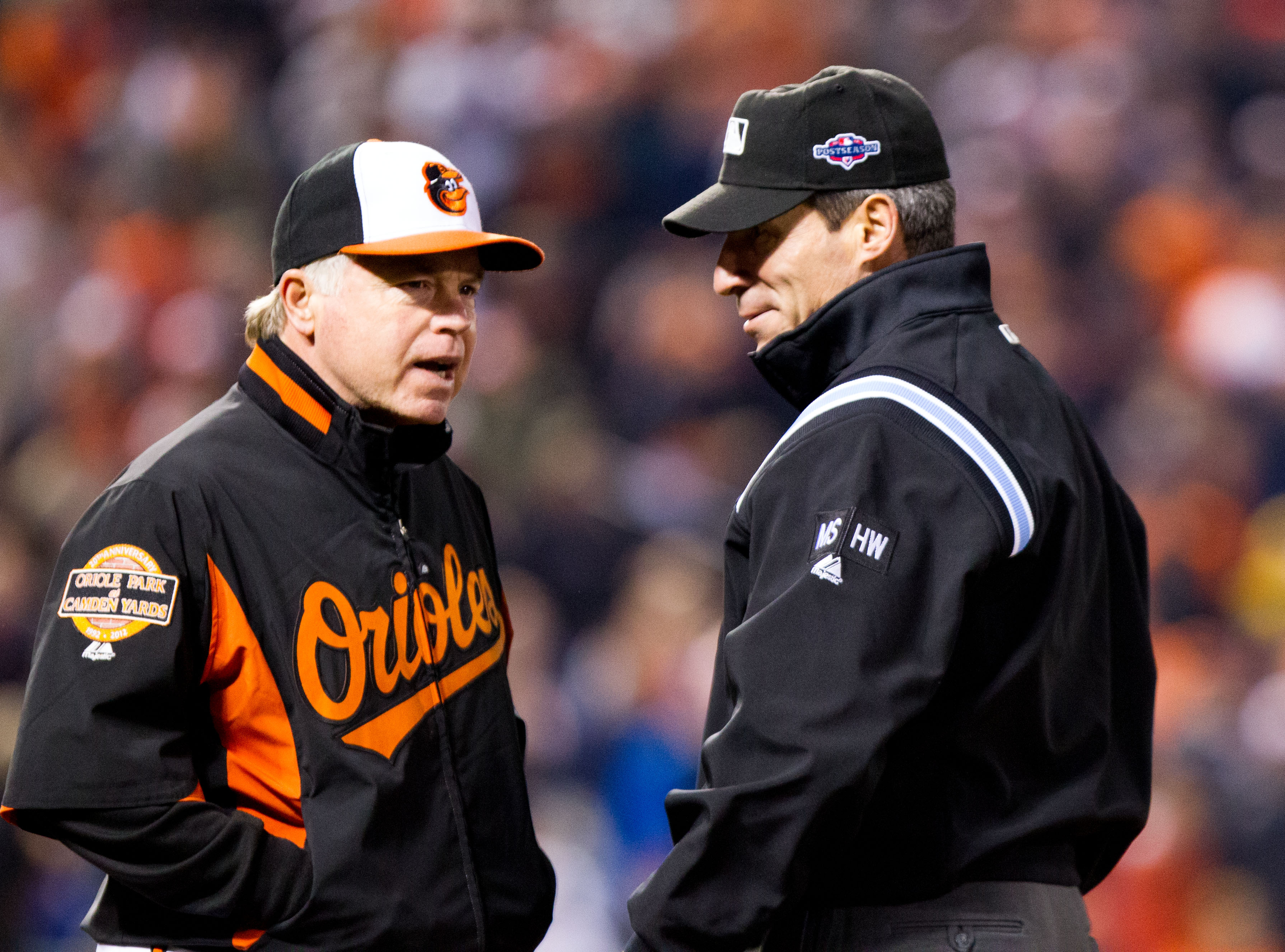 Buck_Showalter_and_Angel_Hernandez_in_2012_(8066219028).jpg