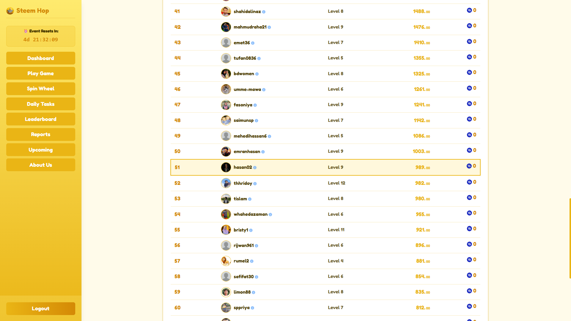 Steem Hop - A P2E Game Powered by Steem Blockchain - Google Chrome 8_31_2026 8_27_54 AM.png