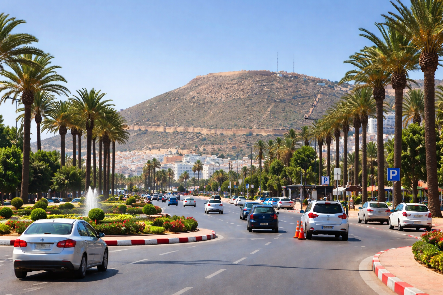 Driving in Agadir for First-Timers Roundabouts, Police Checks, and Parking Reality.png