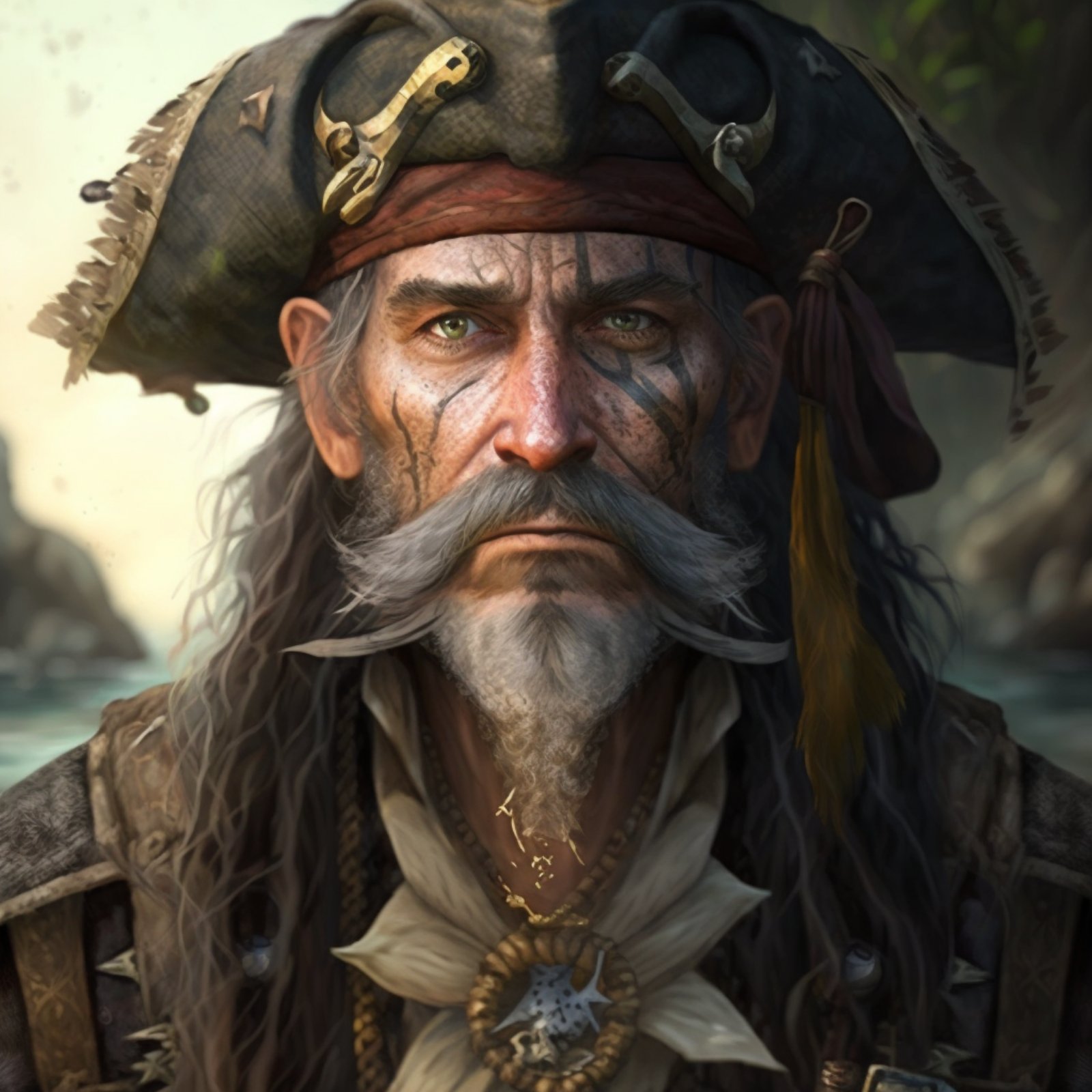 VII AI Art on Steem Contest 🏴‍☠️Pirates!! 🏴‍☠️