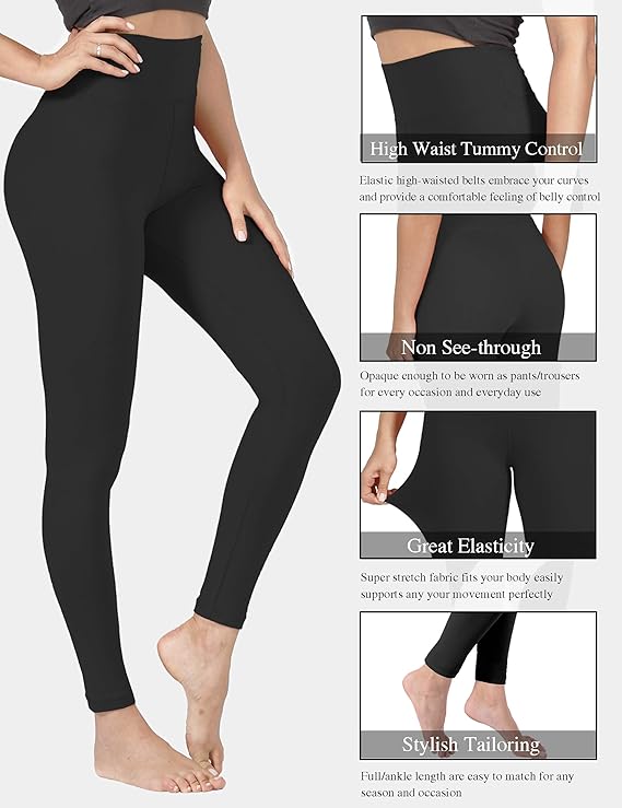 1 High Waisted Leggings for Women Buttery Soft Stretchy Tummy Control Workout Yoga Running Pant.jpg