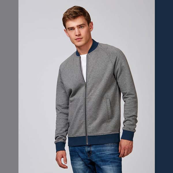 P33 Titel Bomberjacke Unisex nid heather Grey 600.jpg