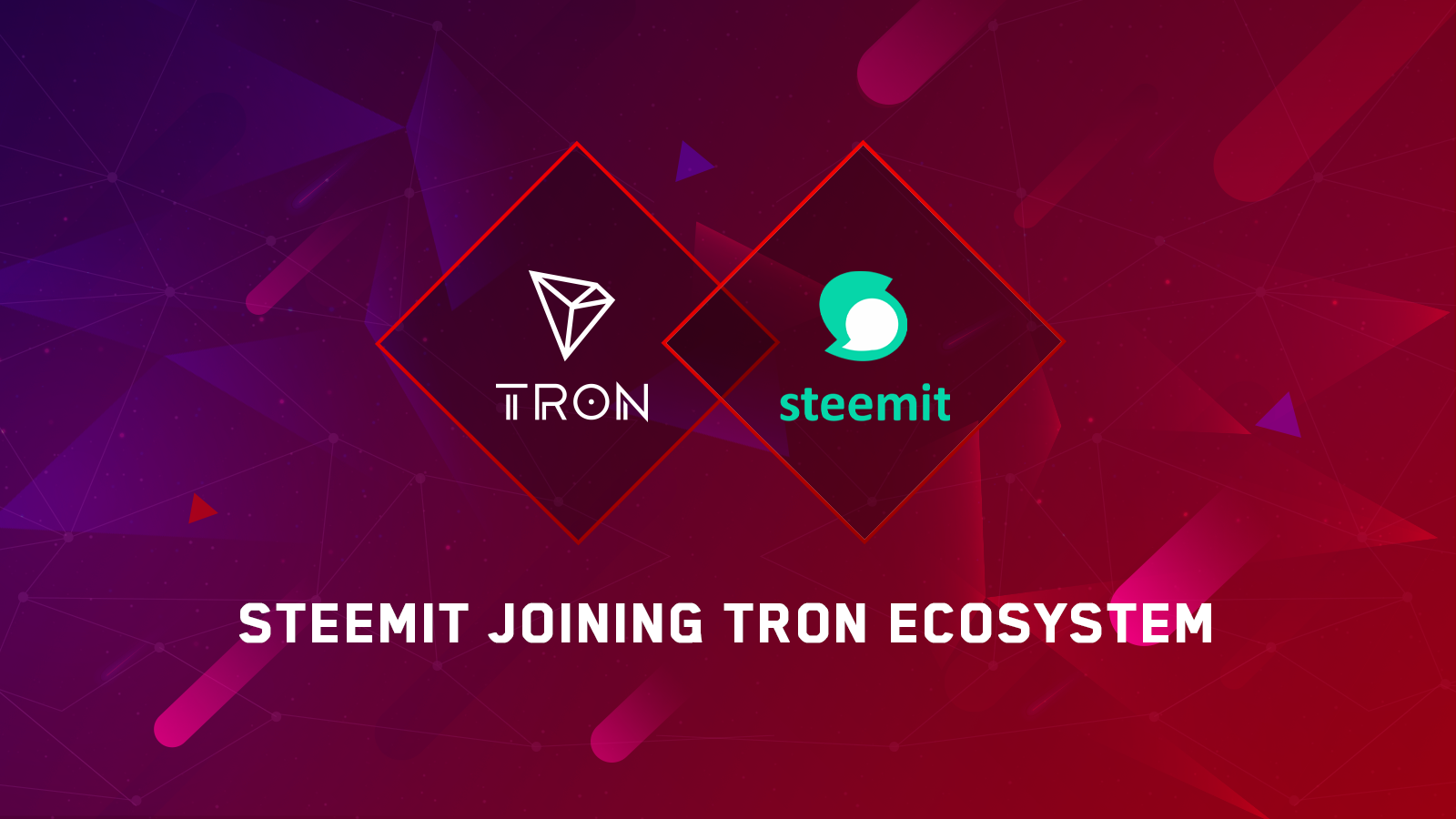 [dCRYPTO] TRON x STEEMIT 파트너십 공식 발표