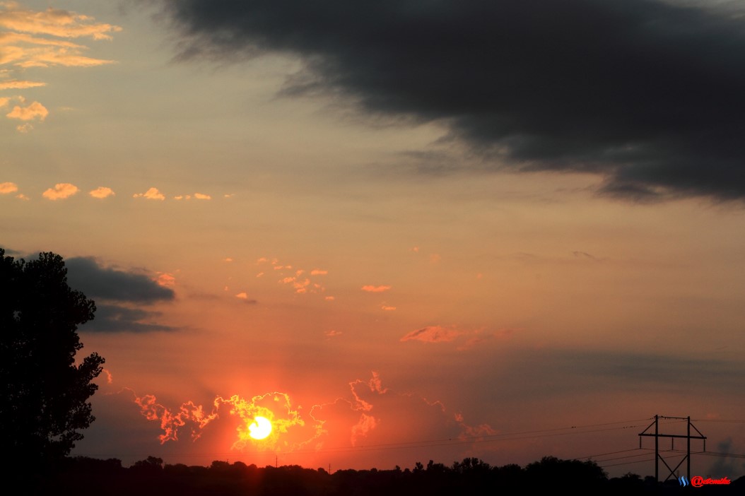 dawn sunrise clouds silhouettes silhouetted colorful SR0165.JPG