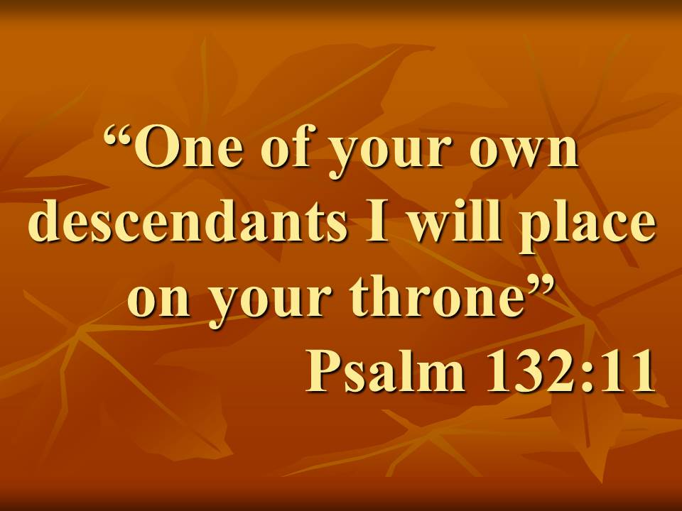 Jesus and the celestial Zion. One of your own descendants I will place on your throne. Psalm 132,11.jpg