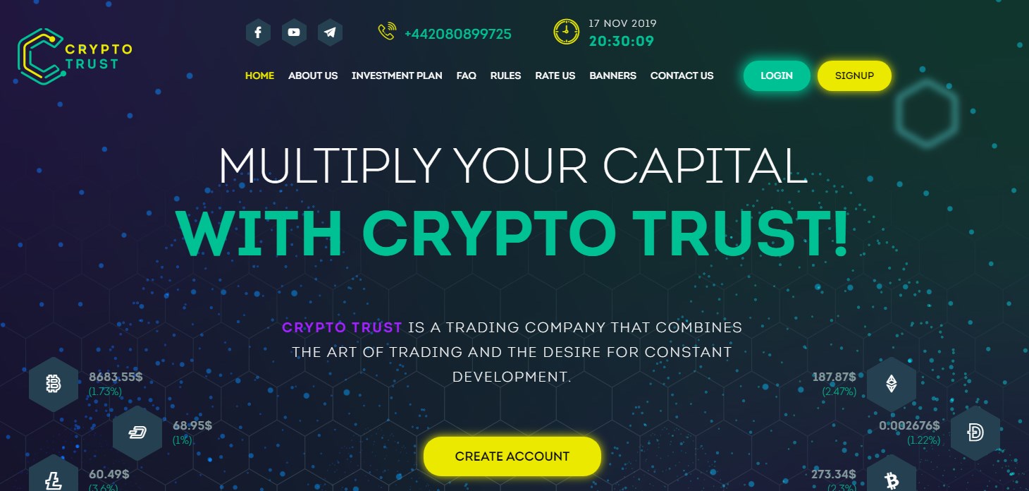 Copycrypto отзывы. Крипто обзор. In Crypto we Trust. СКАМ cryptotrust one.