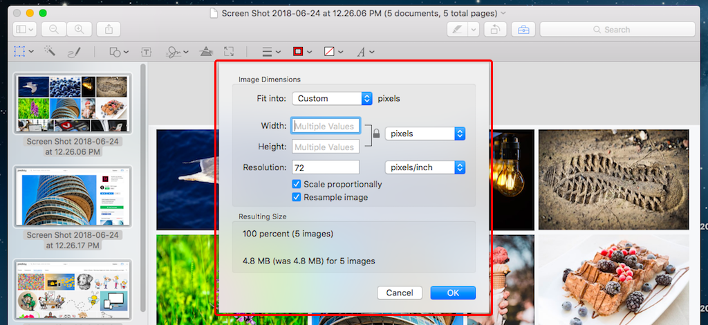 How to Easily Batch Resize your Images on a Mac!