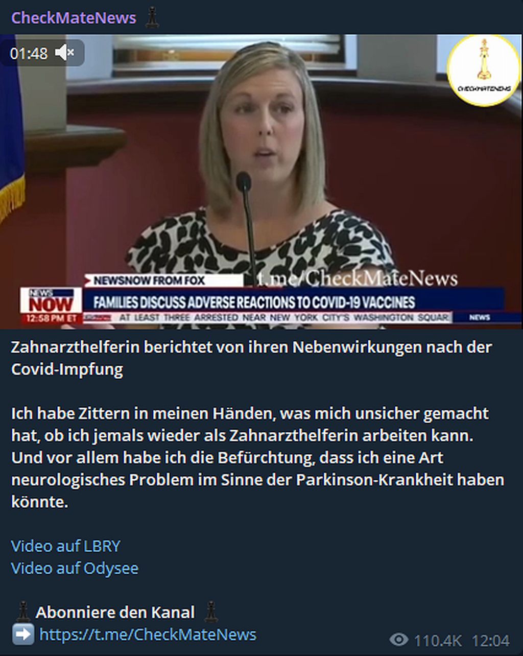 Zahnarzthelferin berichtet von ihren Nebenwirkungen nach der Covid-Impfung.jpg