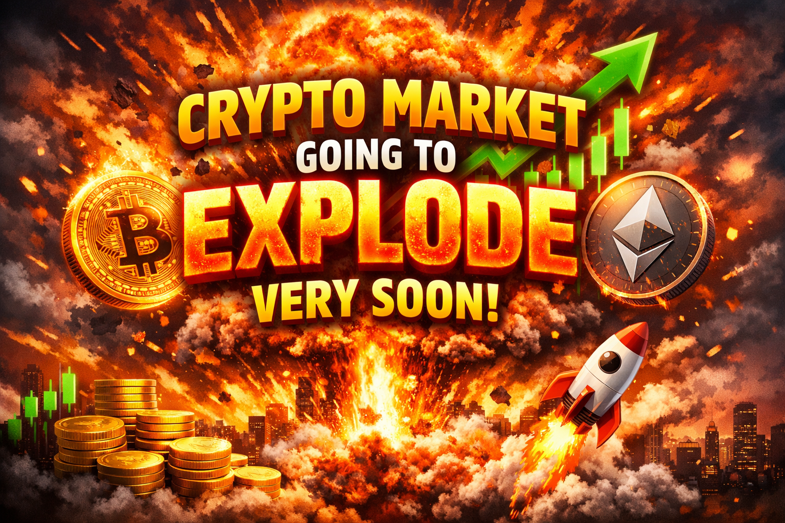 Crypto Market Going To Explode Very Soon — Steemit