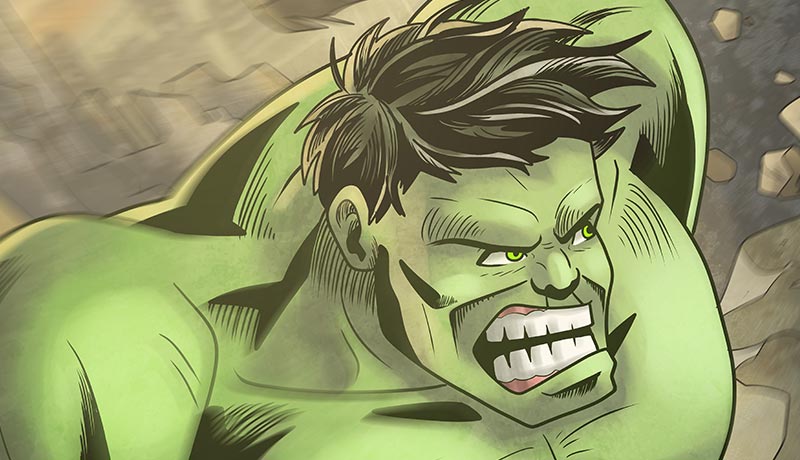 Red Hulk Sketch by Art-bully on DeviantArt