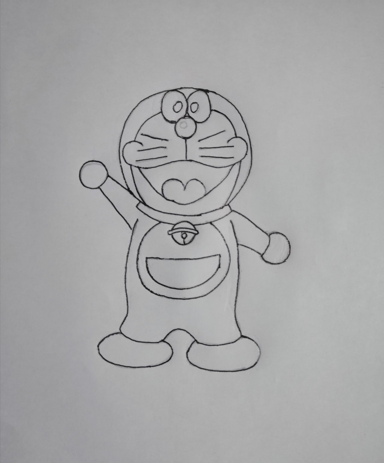 Cartoon Character Doraemon Drawing, HD Png Download , Transparent Png Image  - PNGitem