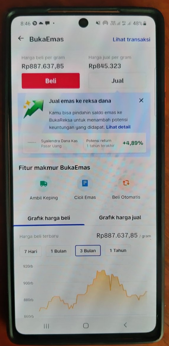 buka emas