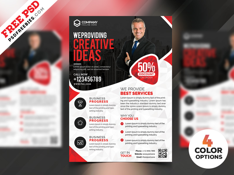 Download Free Business Marketing Flyer Templates Psd Steemit