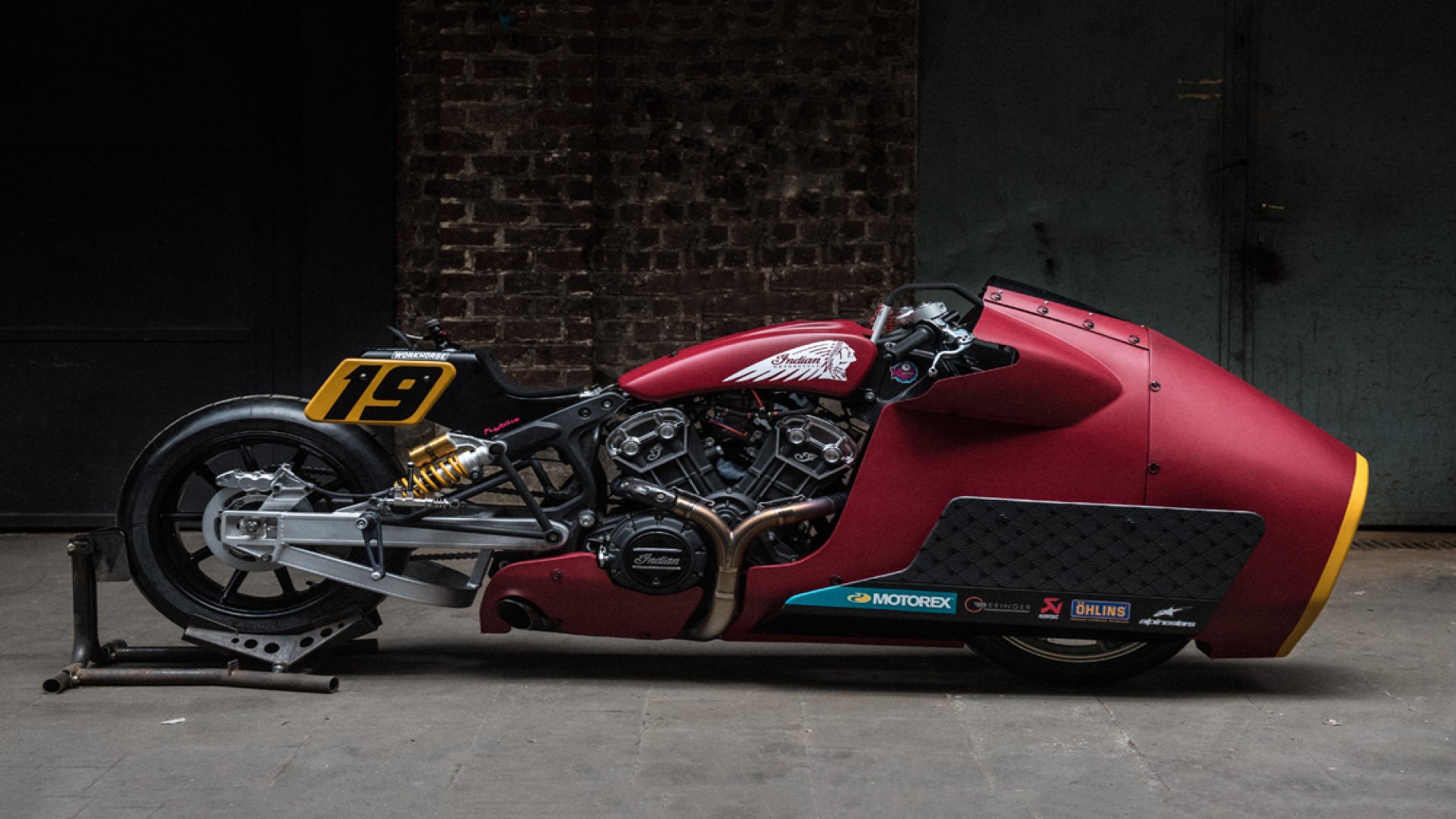 Indian Scout Bobber by Workhorse Speedshop