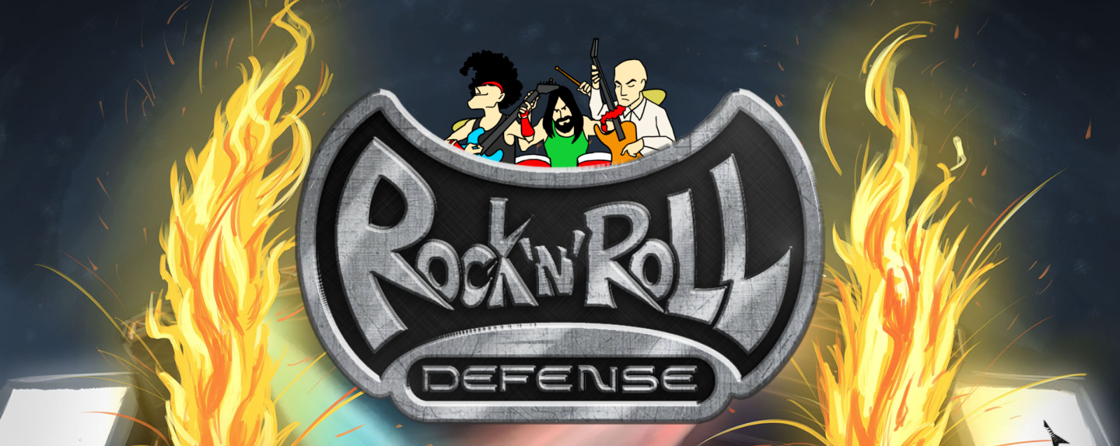 Rock 10. Rock n Roll Defense значок. Rock 'n' Roll Defense.