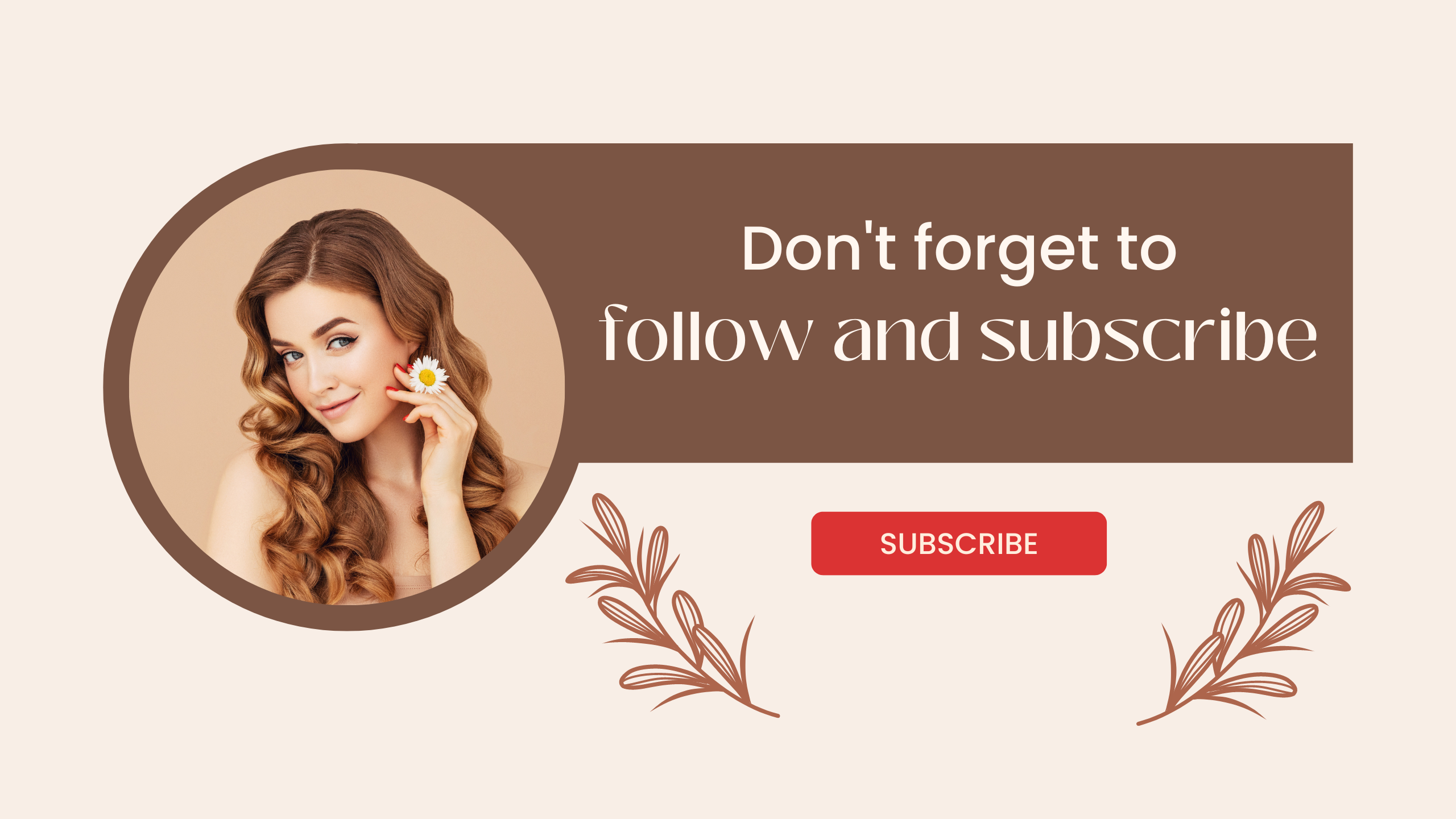 Beige And Brown Simple Minimalist Beauty - Youtube Channel Art.png