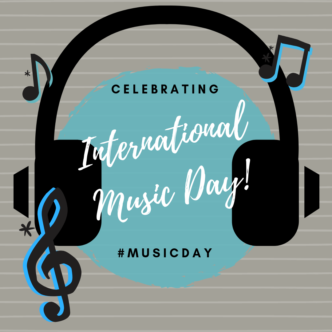 Дай музыки. International Music Day. Music Day. International Music Day логотип. International Music Day 1 October.