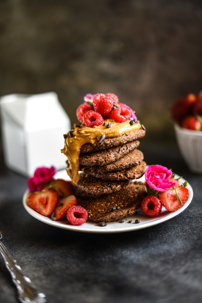 Chocolate Oat Pancakes (V+GF)-4.jpg