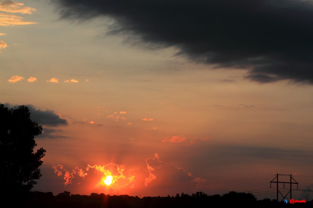 dawn sunrise clouds silhouettes silhouetted colorful SR0160.JPG