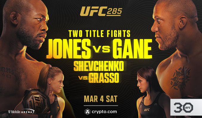 UFC 285 - Jon Jones Vs. Ciryl Gane: Results