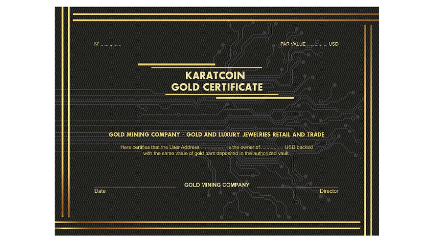 Karatcoin Certificate.png