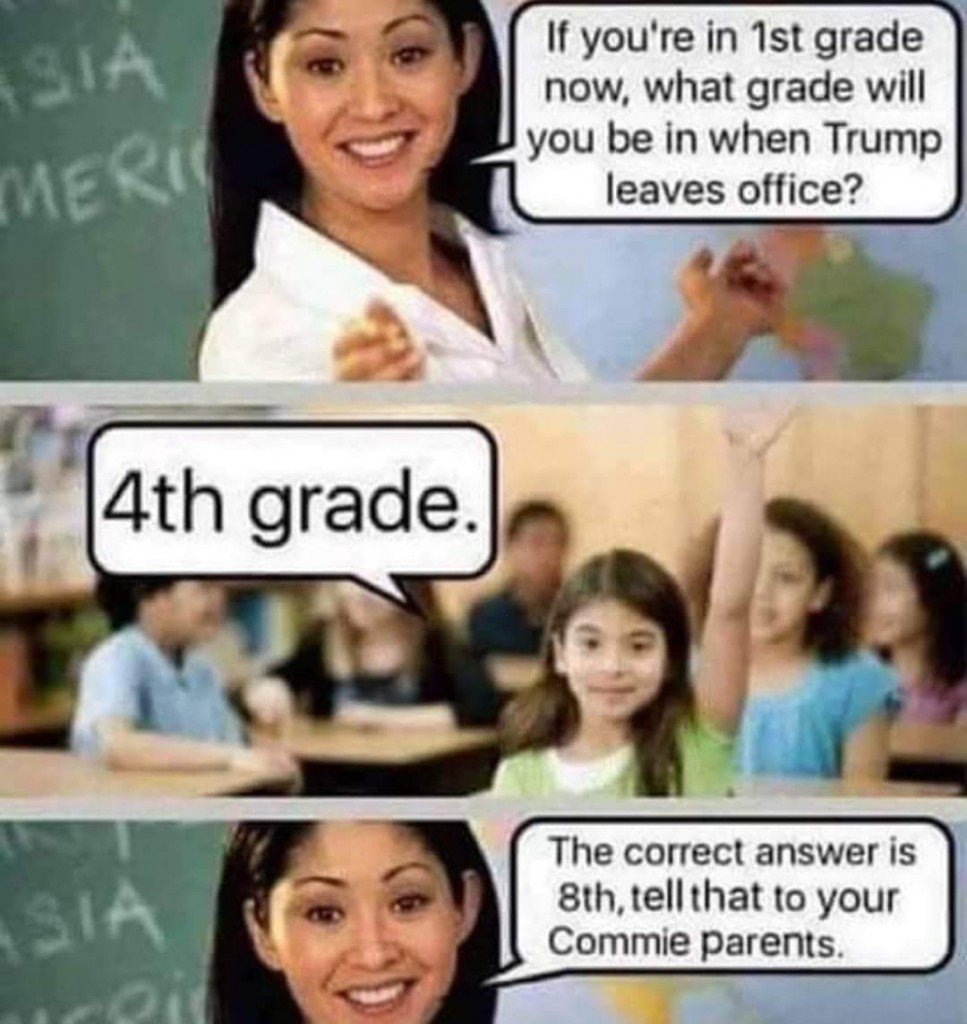 Tell that to your commie parents