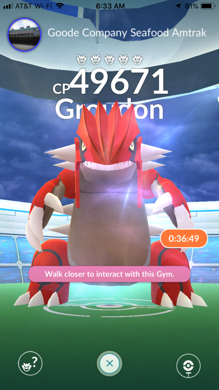 How to Catch Groudon in Pokemon Go?