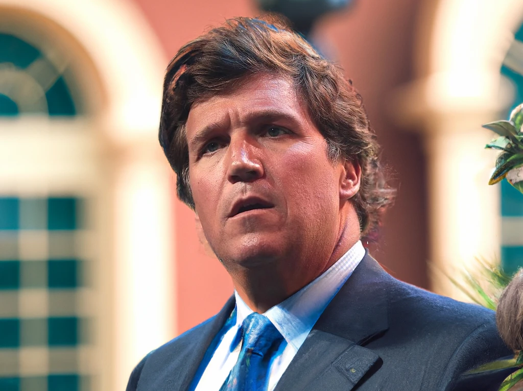 Fox News prime time TV host in front of his Spanish style Florida mansion.png