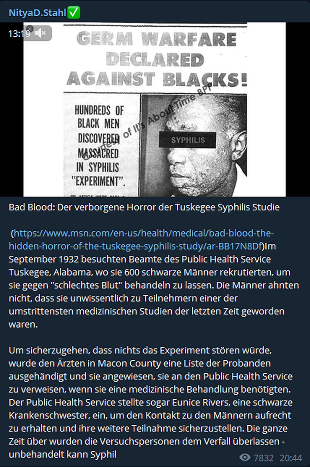 Bad Blood - Der verborgene Horror der Tuskegee Syphilis Studie.jpg