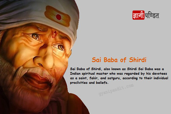 history of sai baba shirdi hindi