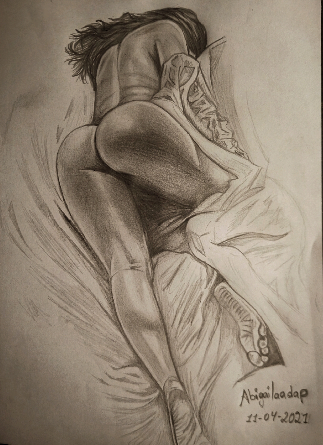 LA BELLEZA DEL CUERPO DE LA MUJER / NSFW - Dibujo hecho por mi — Steemit