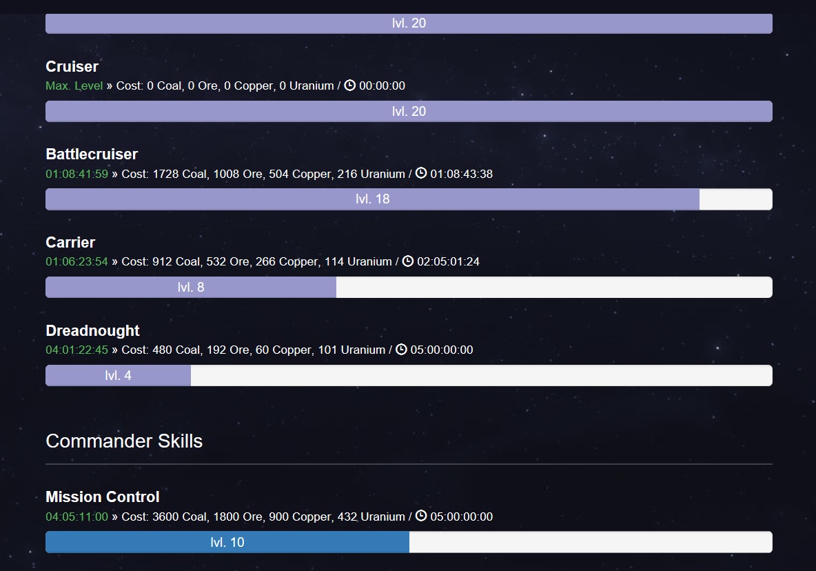 NextColony или снова о боевых кораблях