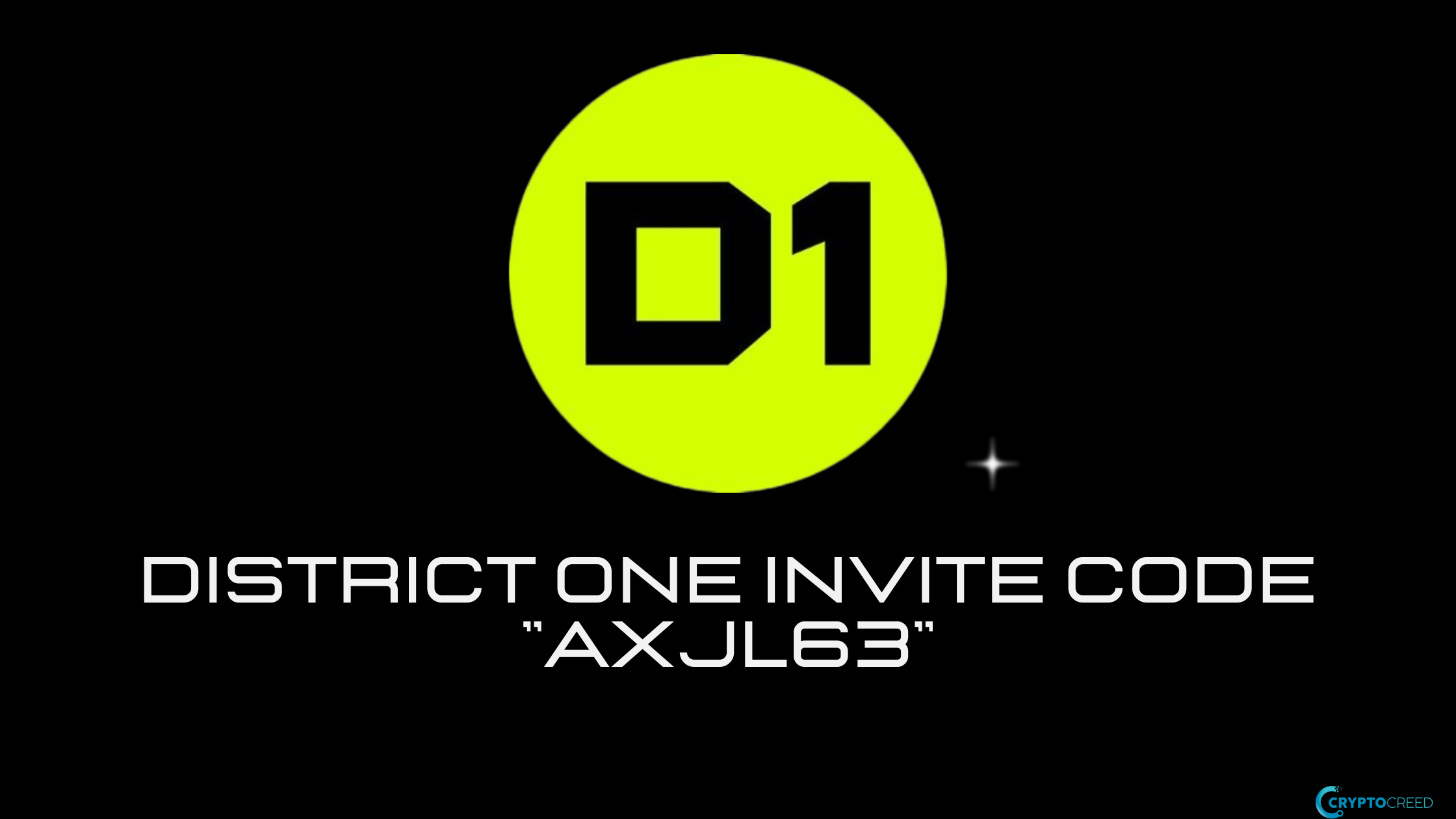 District One Invite Code AXJL63.png