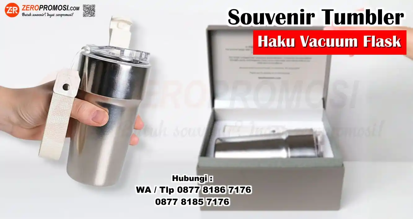 Souvenir Tumbler Kopi Haku Titanium Custom Logo Premium.webp