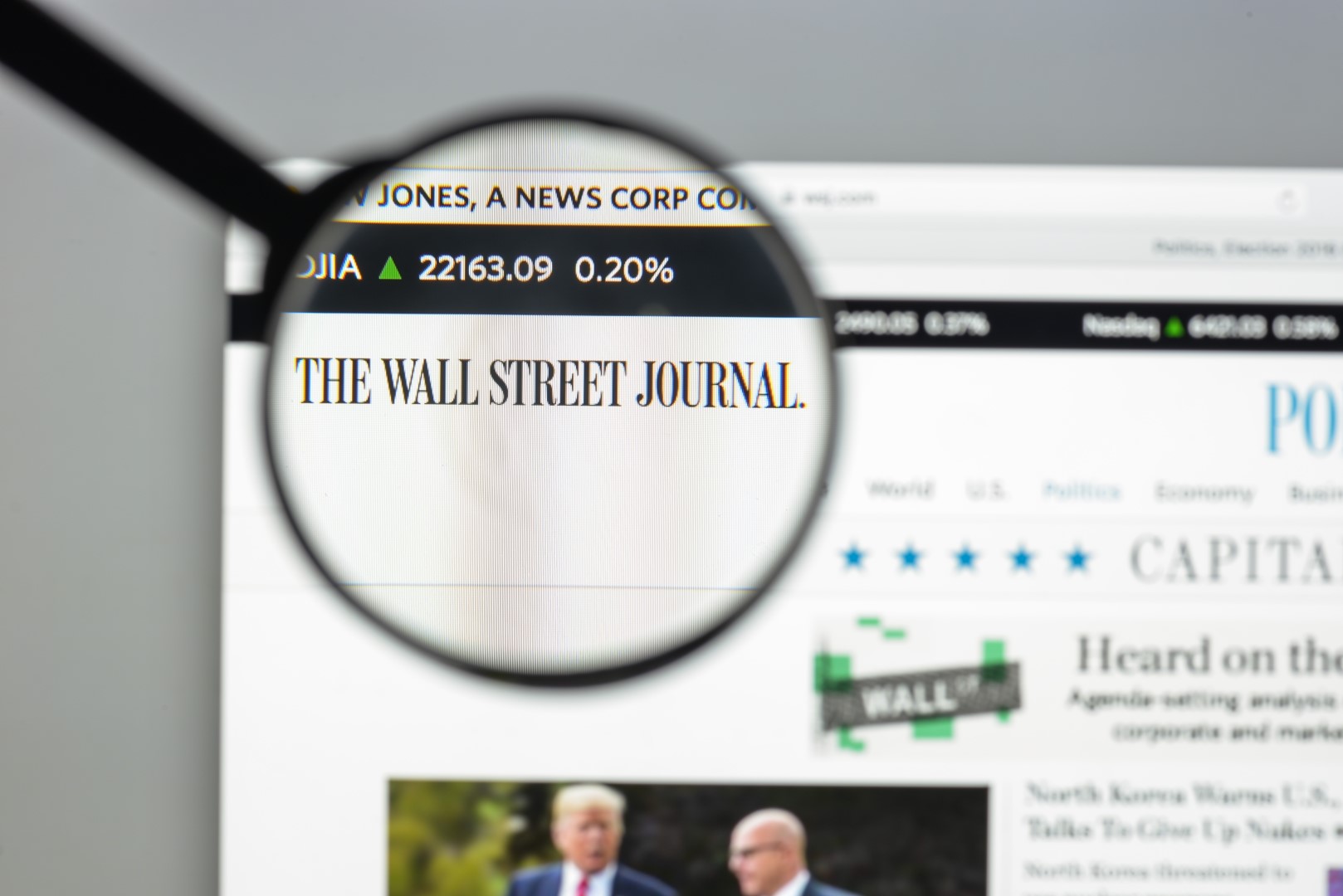 Has journal. Wall Street Journal.