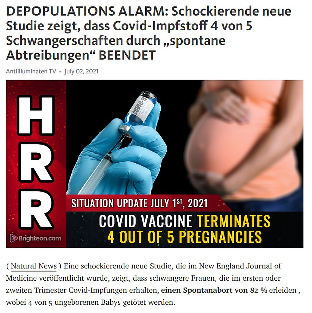 Schockierende neue Studie zeigt, dass Covid-Impfstoff 4 von 5 Schwangerschaften durch „spontane Abtreibungen“ BEENDET.jpg