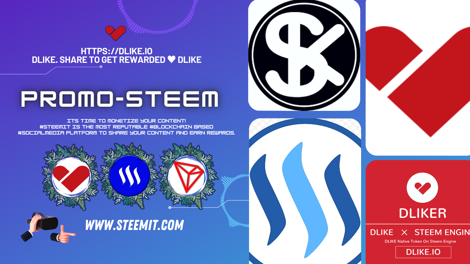 Violet Blue Gradient Virtual Reality Gaming Facebook Cover.png