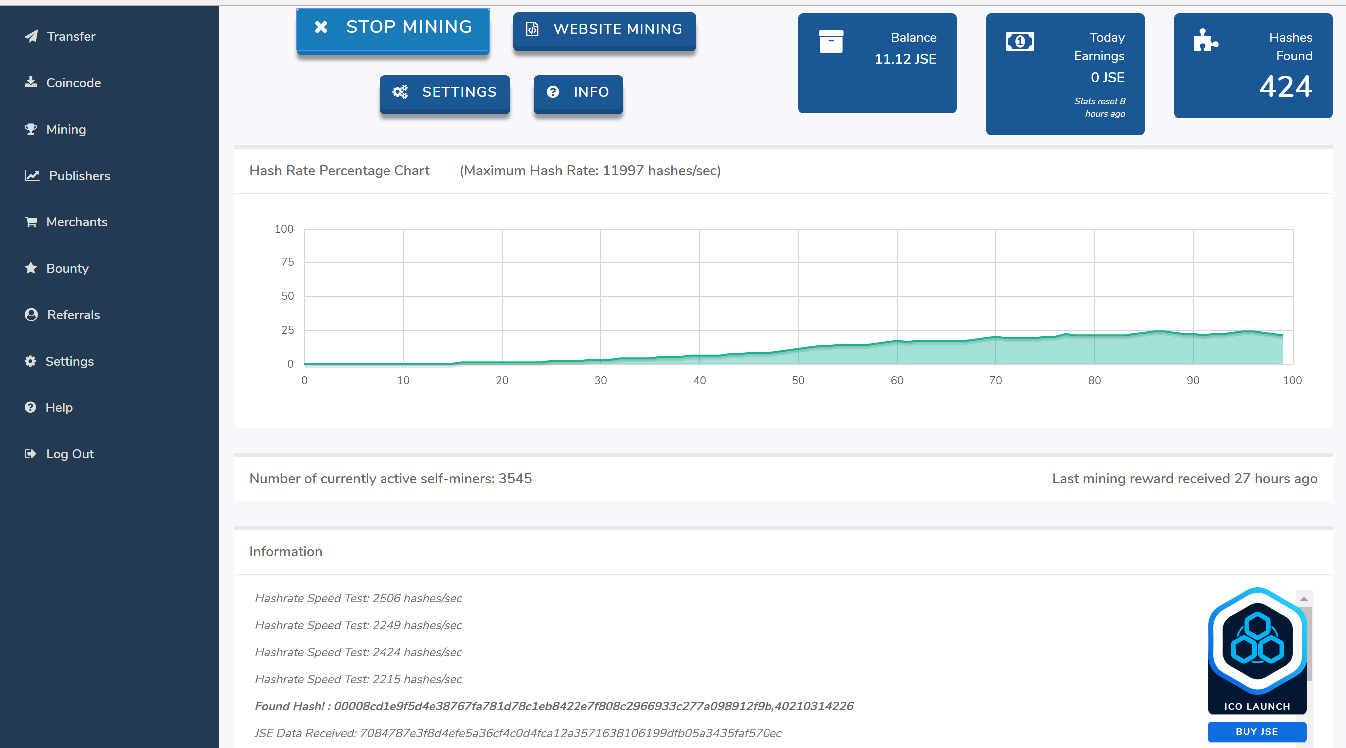 JSECoin Mining.png