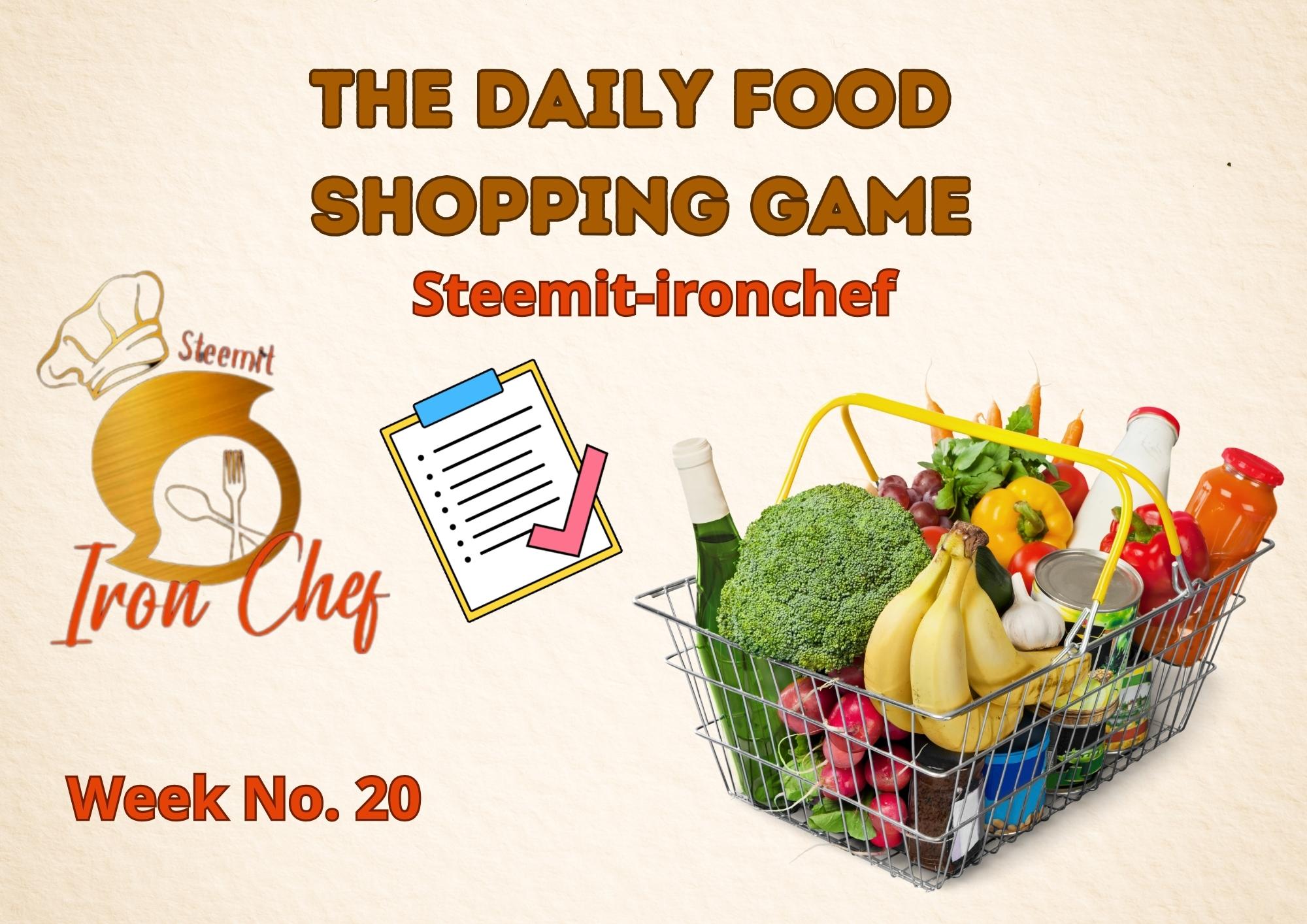 El Juego Diario de Compras de Alimentos (Semana Nro. 20) // The Daily Food  Shopping Game (Week No. 20) — Steemit