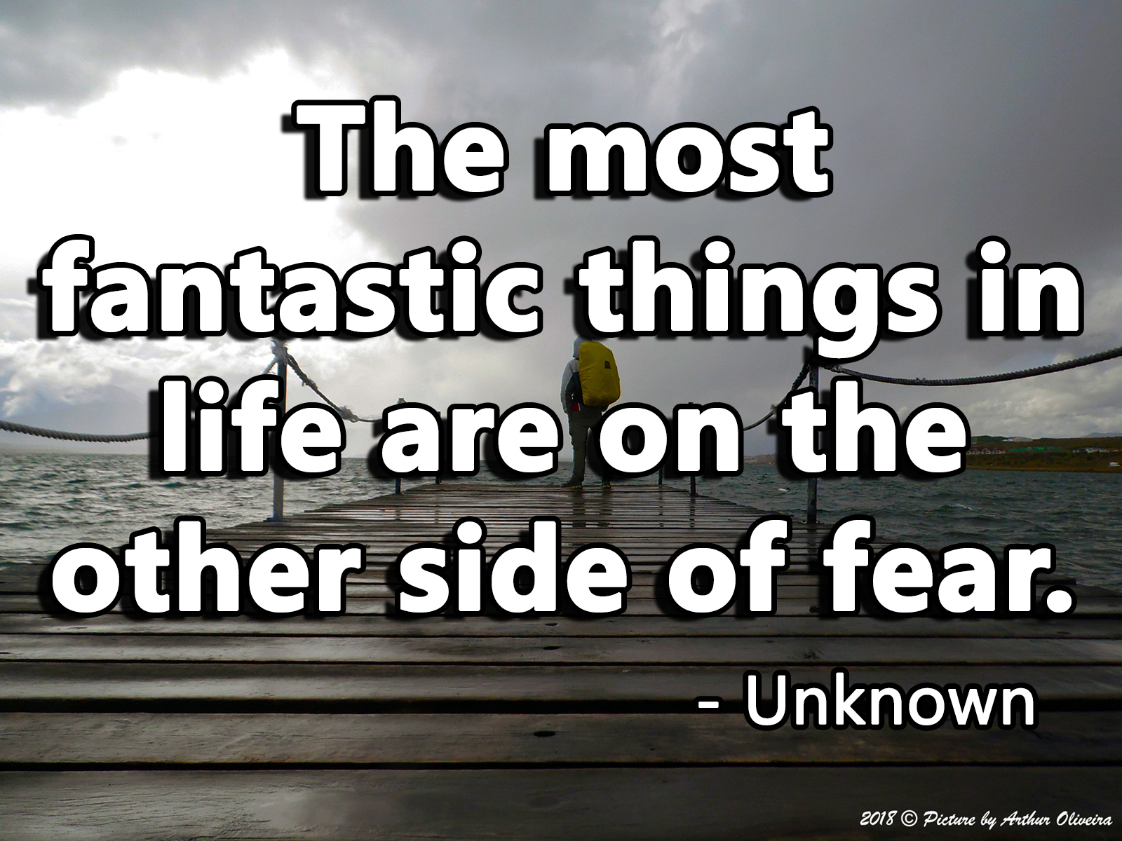 quotes about fear of the unknown