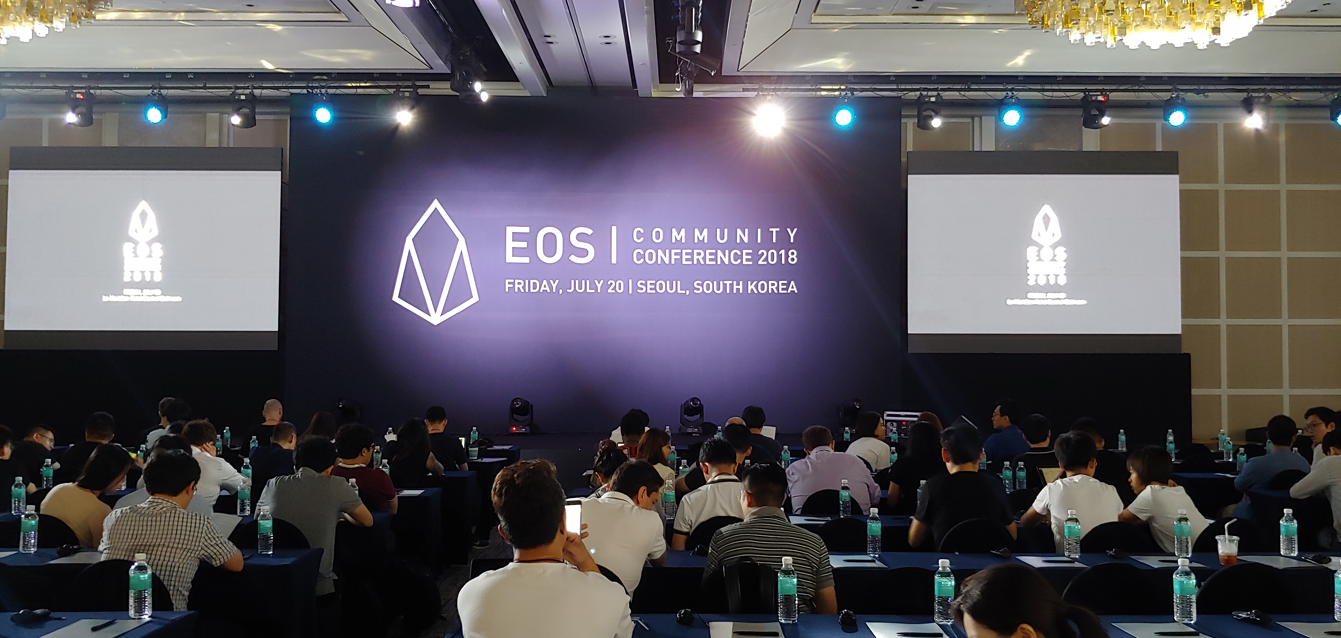 [이오스 이야기] EOS Community Conference 2018 @Seoul에 왔습니다