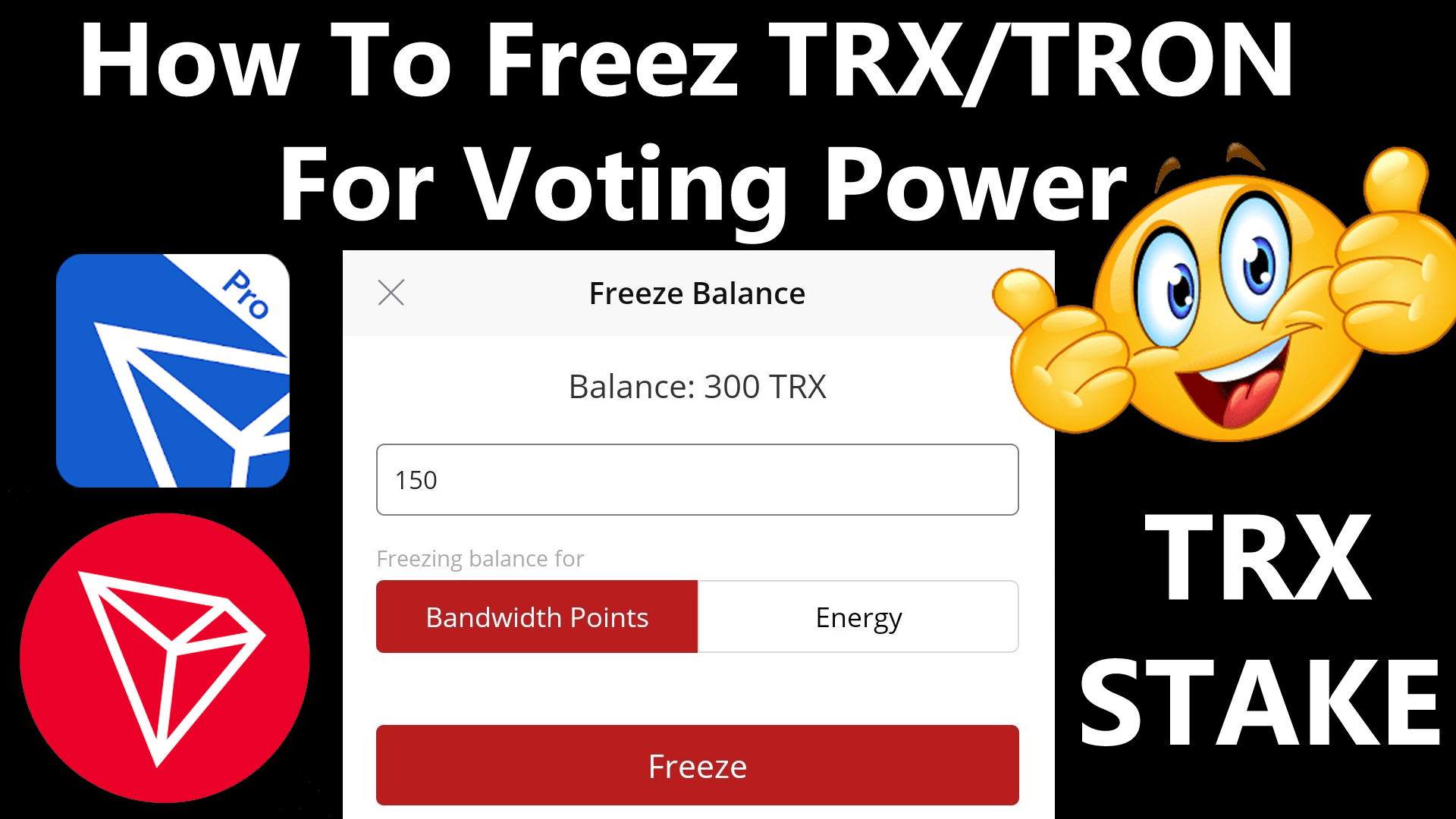 How To Freez TRX For Voting Power in Tron Wallet By Cryptpo Wallets Info.jpg