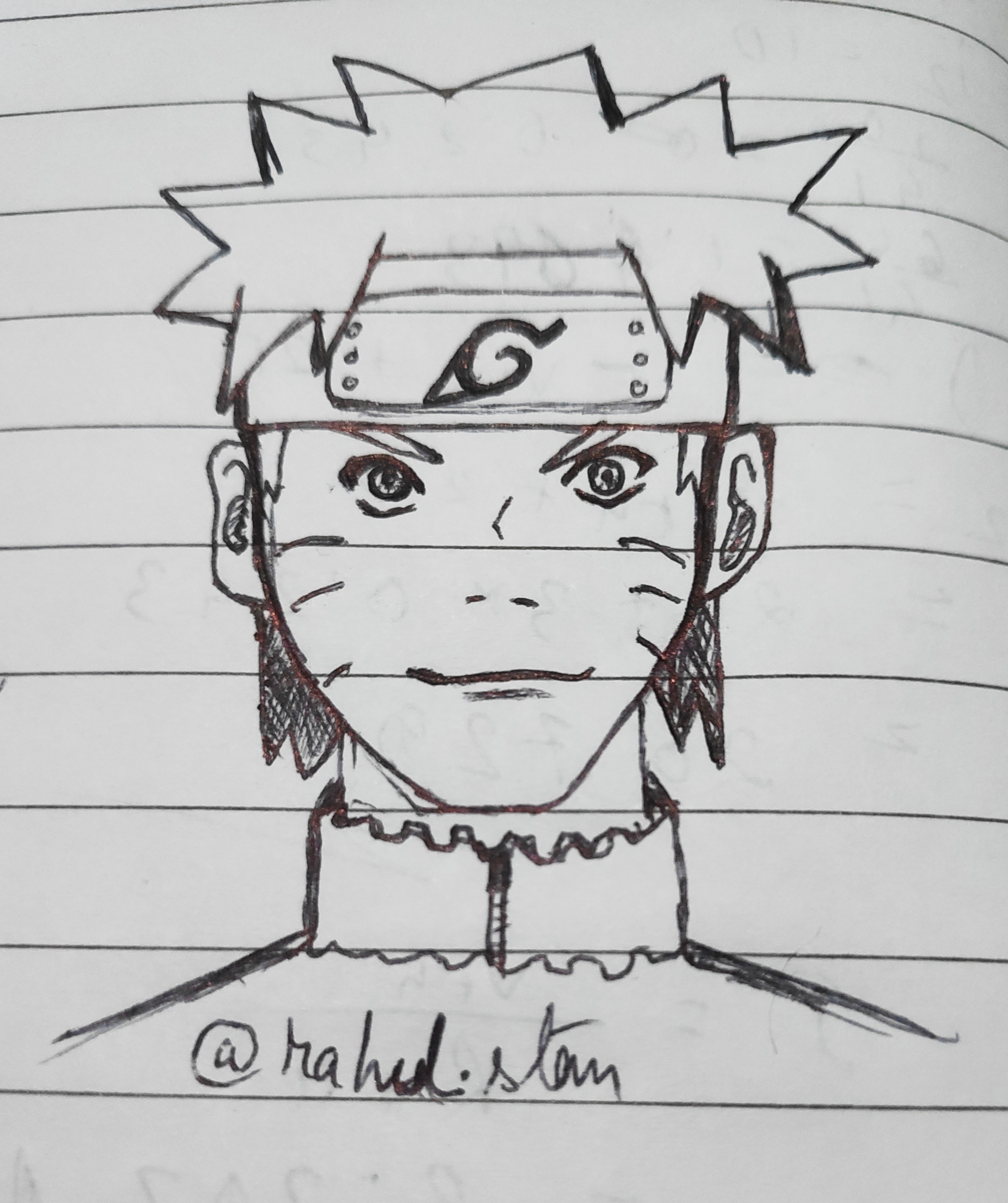 Naruto Uzumaki  Naruto drawings, Naruto sketch, Naruto sketch drawing