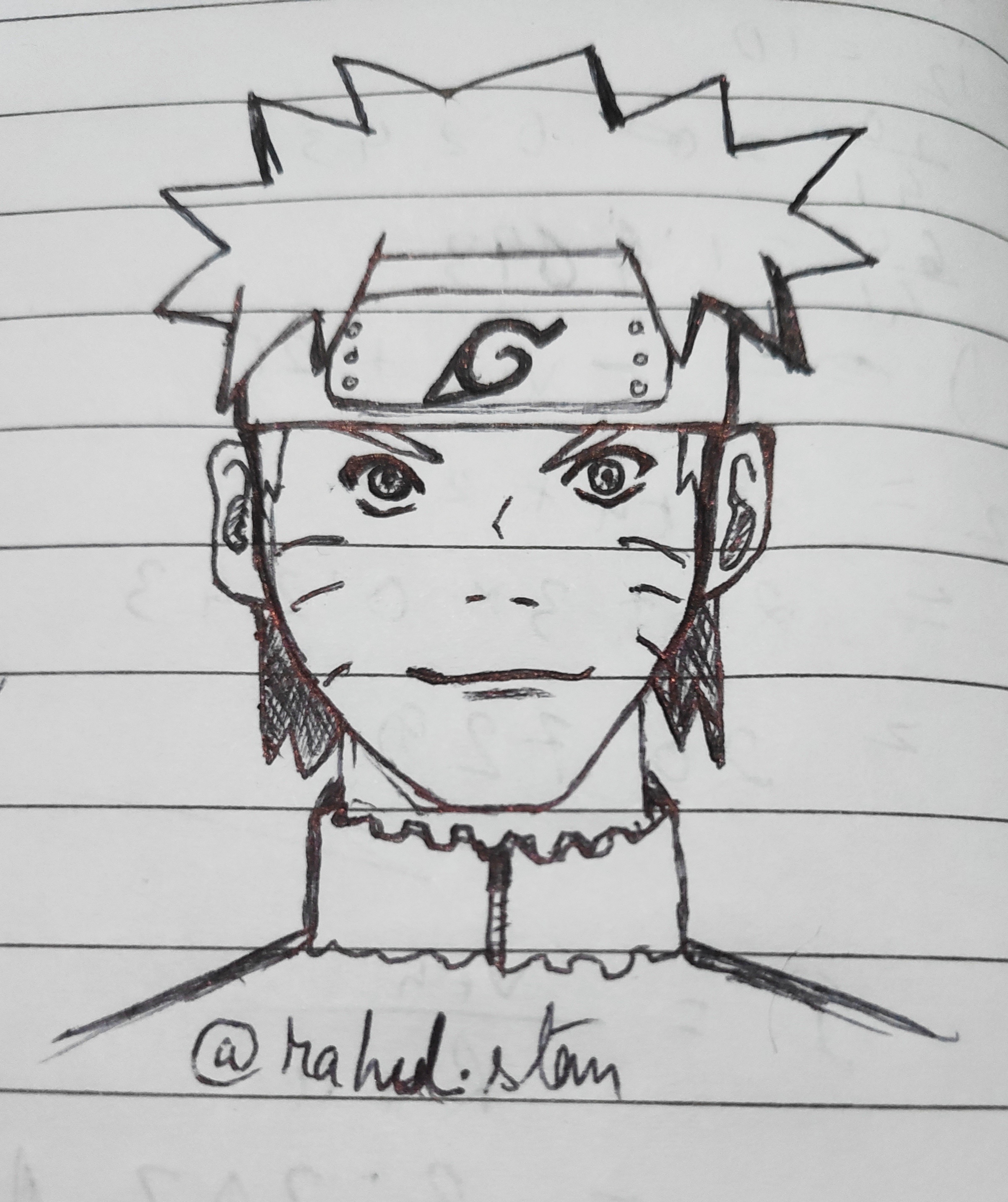 Incomplete Naruto drawing : r/AnimeSketch