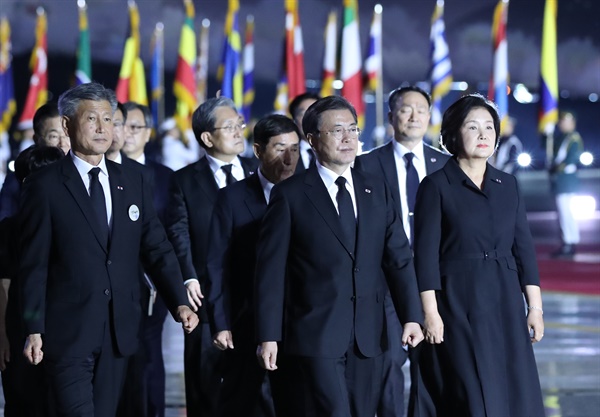 문재인 대통령의 6.25 기념사, 김대중 대북정책의 조종