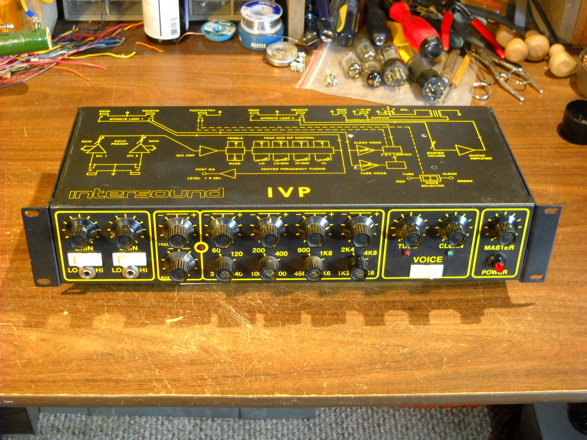 Fixing a late 1970s era Intersound IVP instrument preamp unit — Steemit