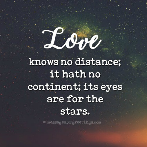 Its my eyes. Love knows no distance.