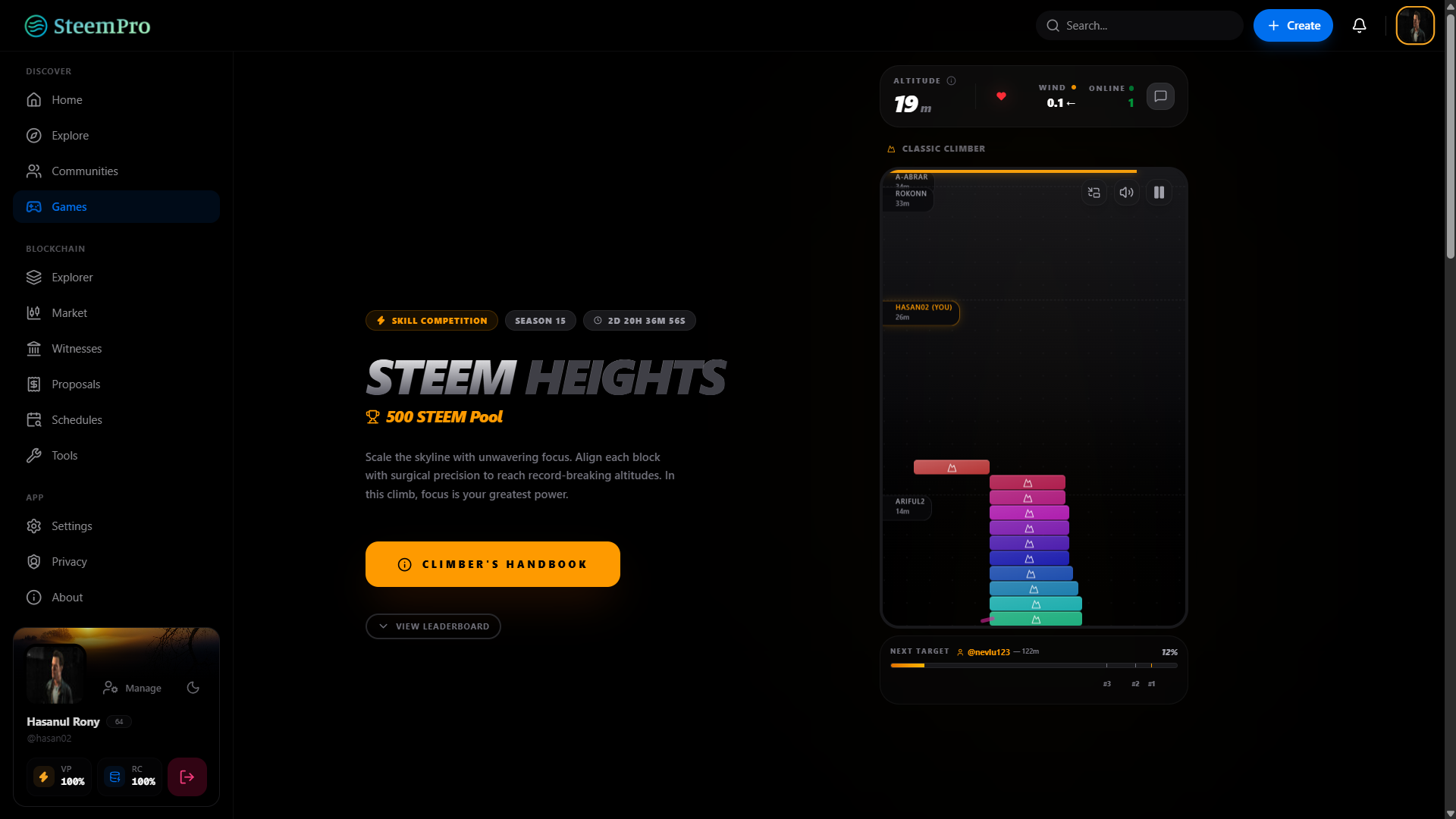 Steem Heights - The Ultimate Scaling Challenge by SteemPro - Google Chrome 8_14_2026 7_57_46 PM.png